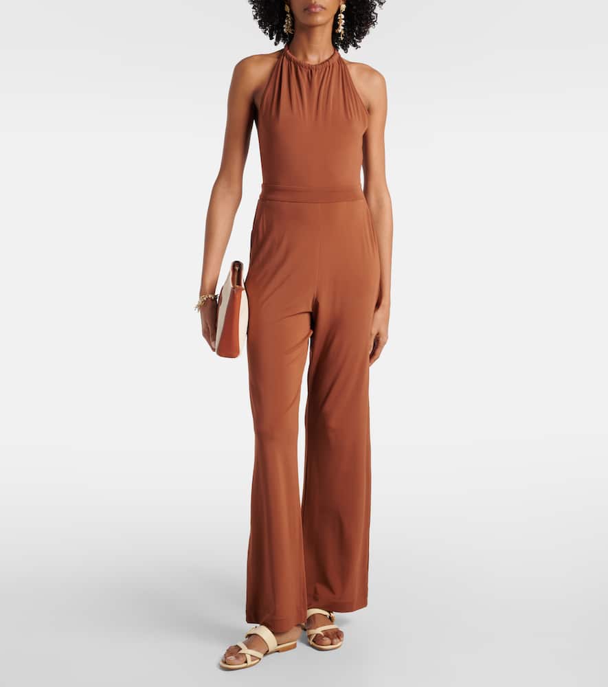 Parsec halterneck beach jumpsuit
