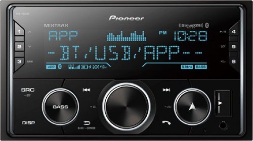 In-dash Bluetooth® Audio Digital Media (ADM) Receiver - Black