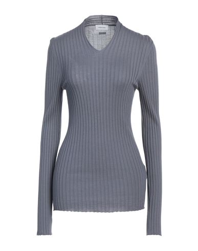 Woman Sweater Slate blue Size M Virgin Wool
