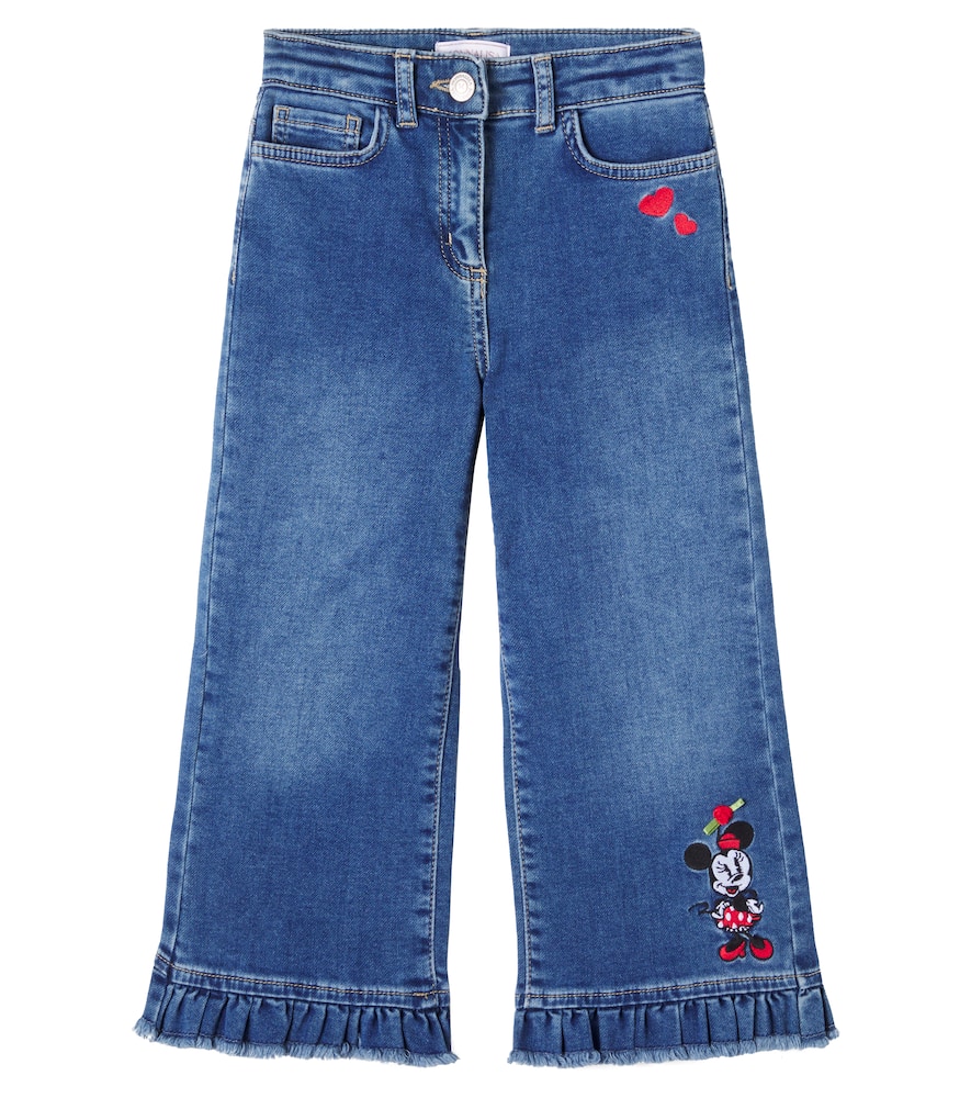 X Disney Minnie Mouse straight jeans