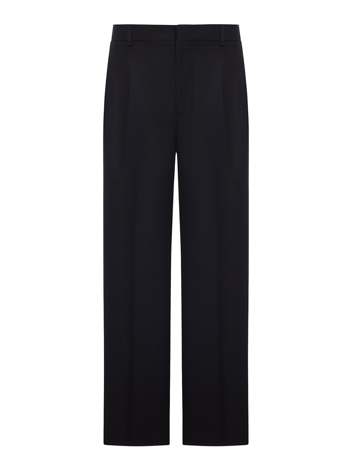 Tailored Wool Trousers With Pences