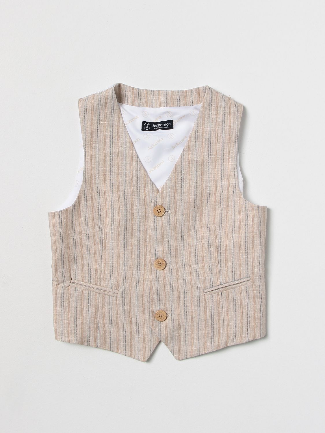 Waistcoat Kids color Striped
