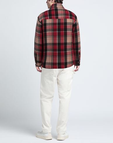 Man Jacket Red Size XL Wool, Polyamide