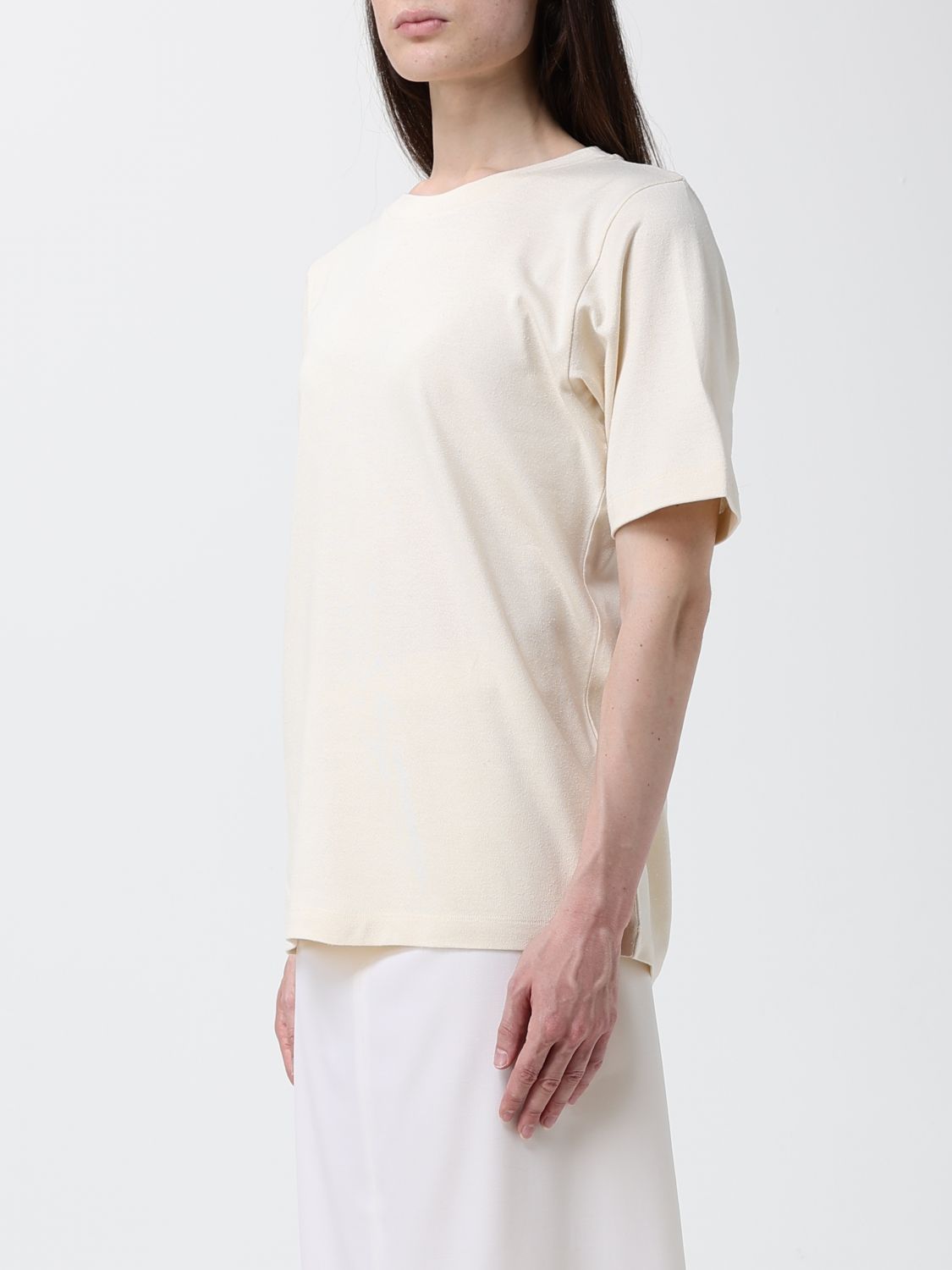 T-Shirt Woman color Yellow Cream