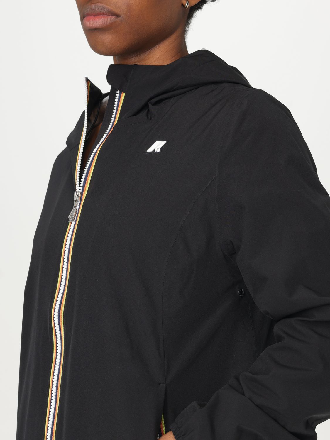 Coat K-WAY Woman color Black