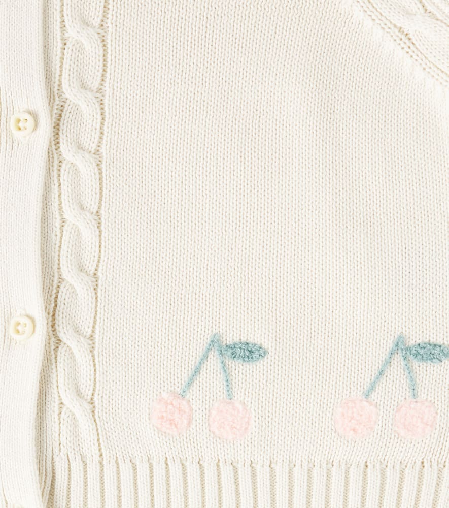 Erini embroidered cotton vest