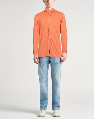 Man Shirt Mandarin Size 40 Cotton