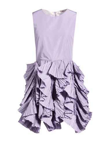 Woman Mini dress Lilac Size 4 Polyester