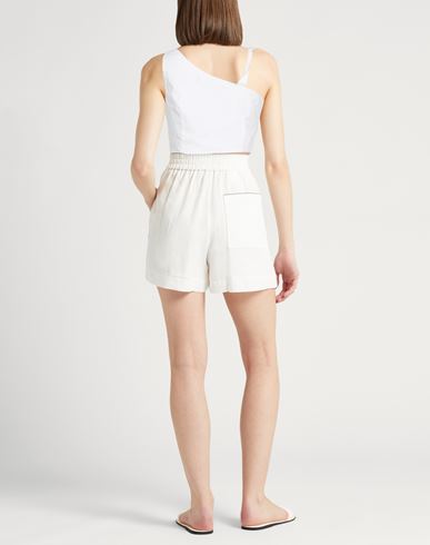 Woman Top Off white Size 2 Cotton, Elastane