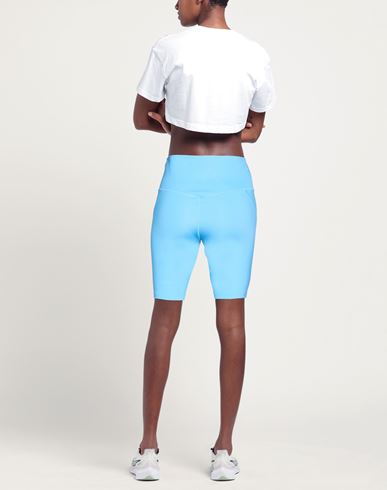 Woman Shorts & Bermuda Shorts Azure Size L Recycled polyester, Elastane