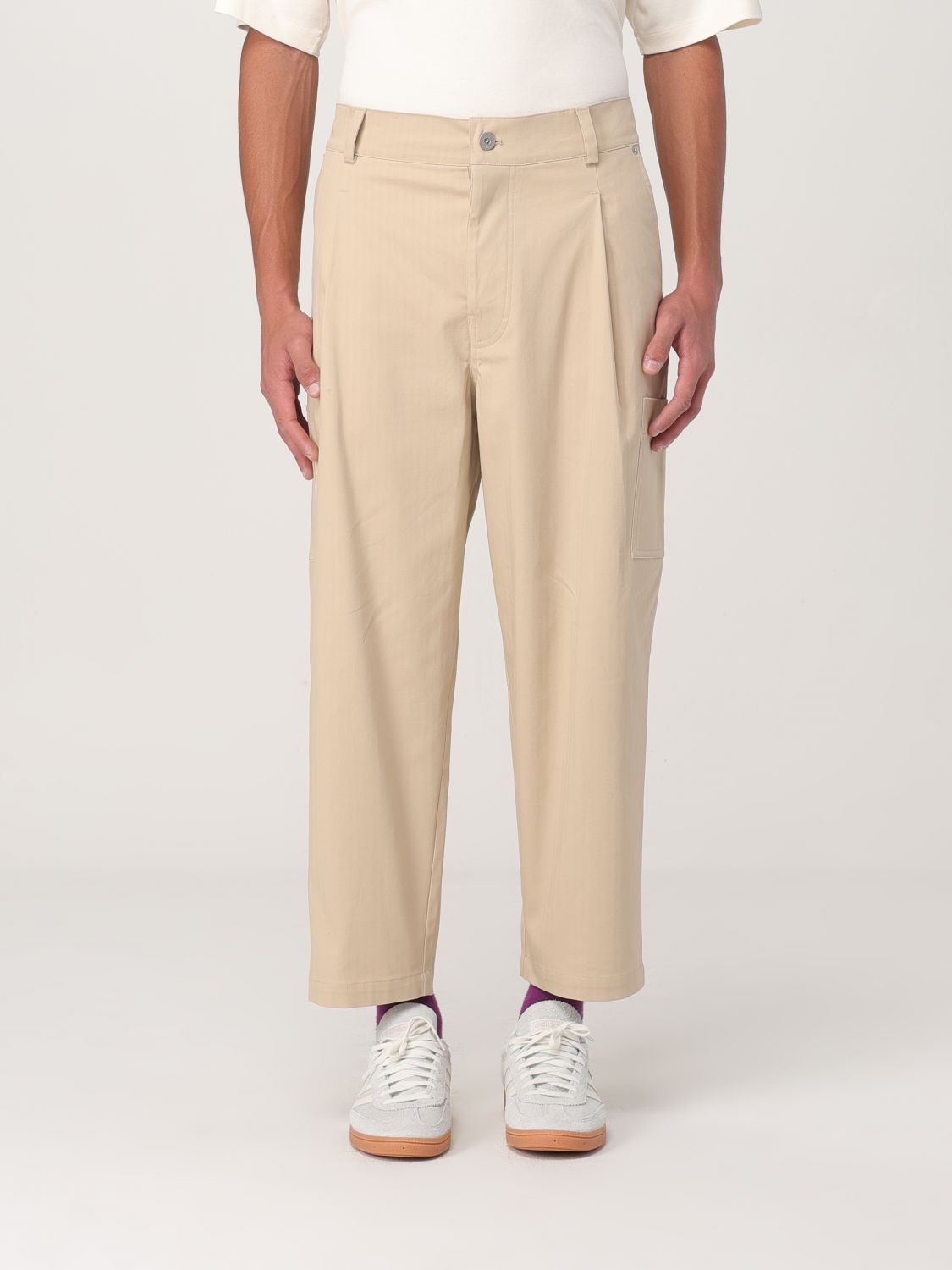 Pants DRÔLE DE MONSIEUR Men color Beige