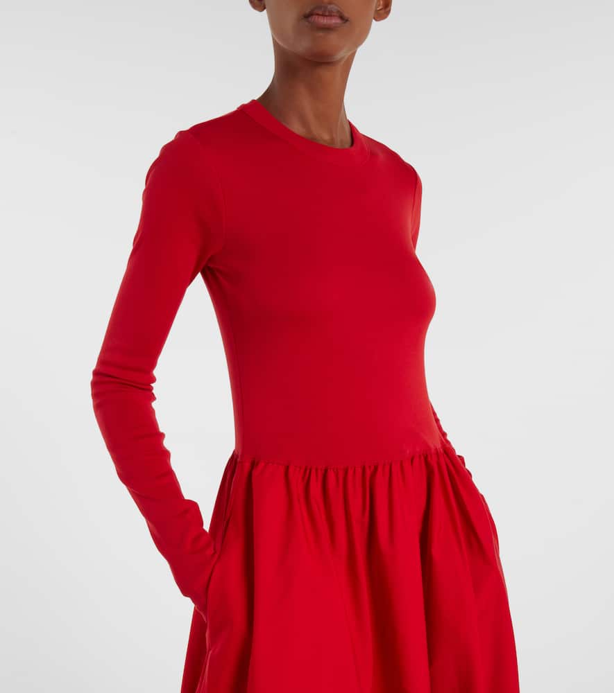 Cotton midi dress