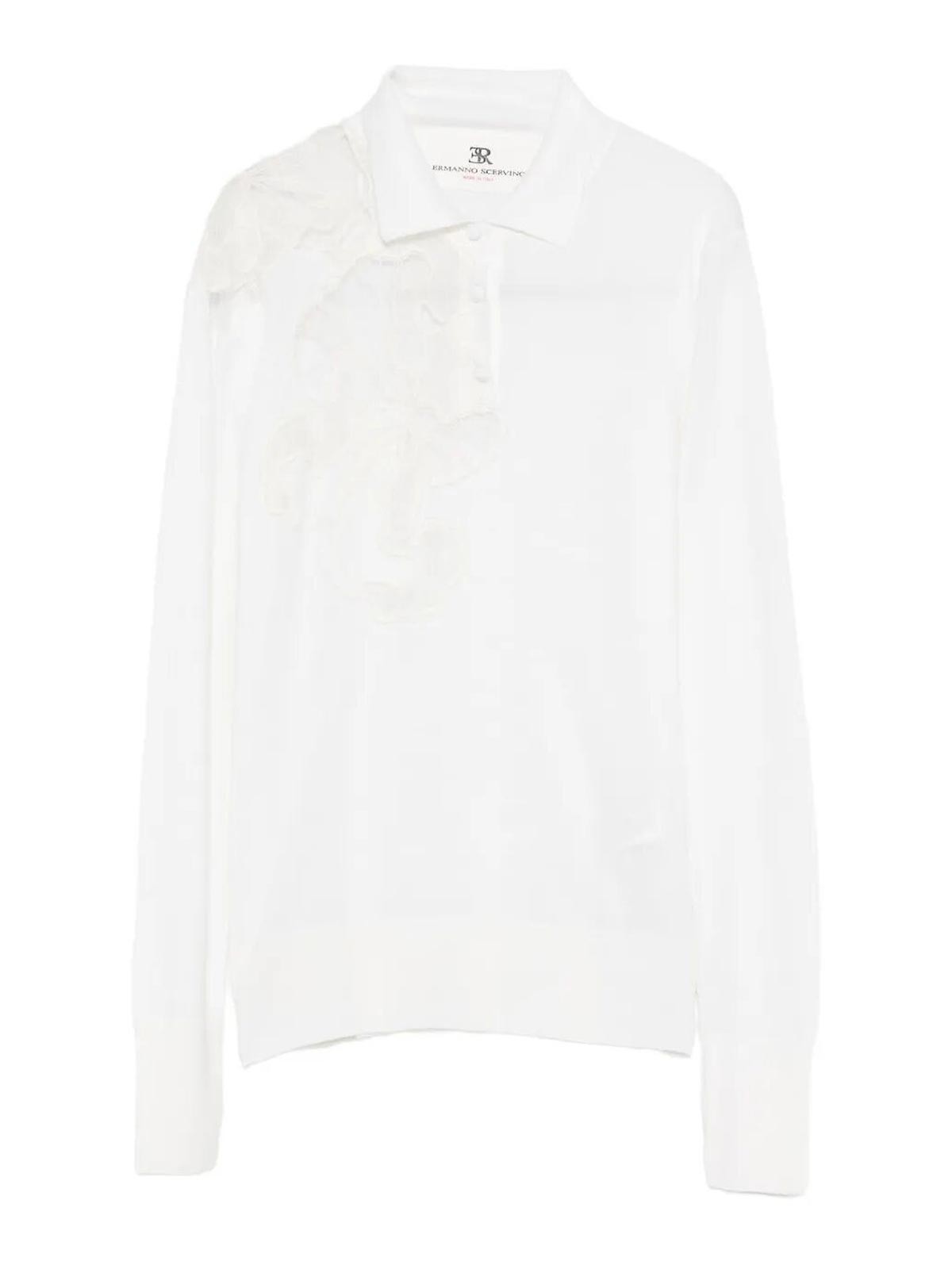 Long Sleeve Polo-Neck Sweater