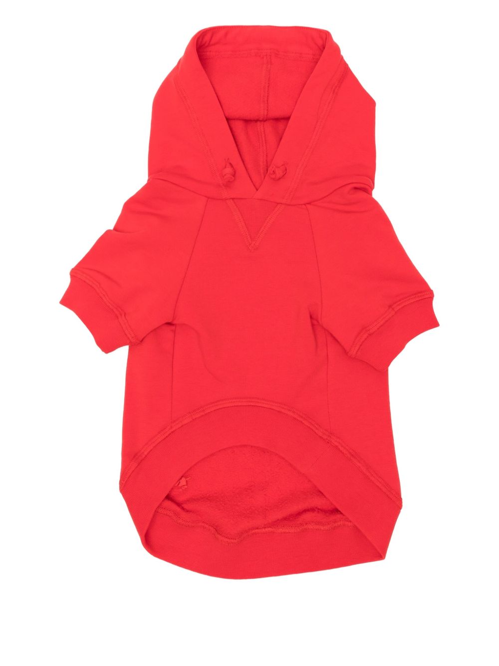 Pop Fleece Hoodie — Red