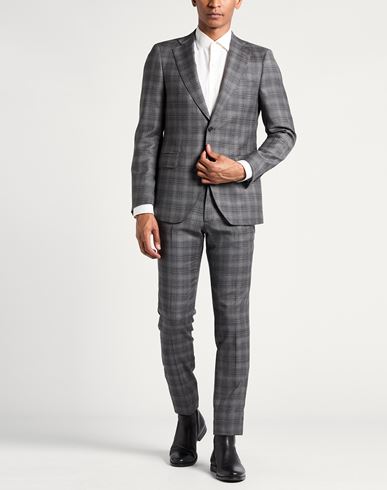 Man Suit Grey Size 40 Wool