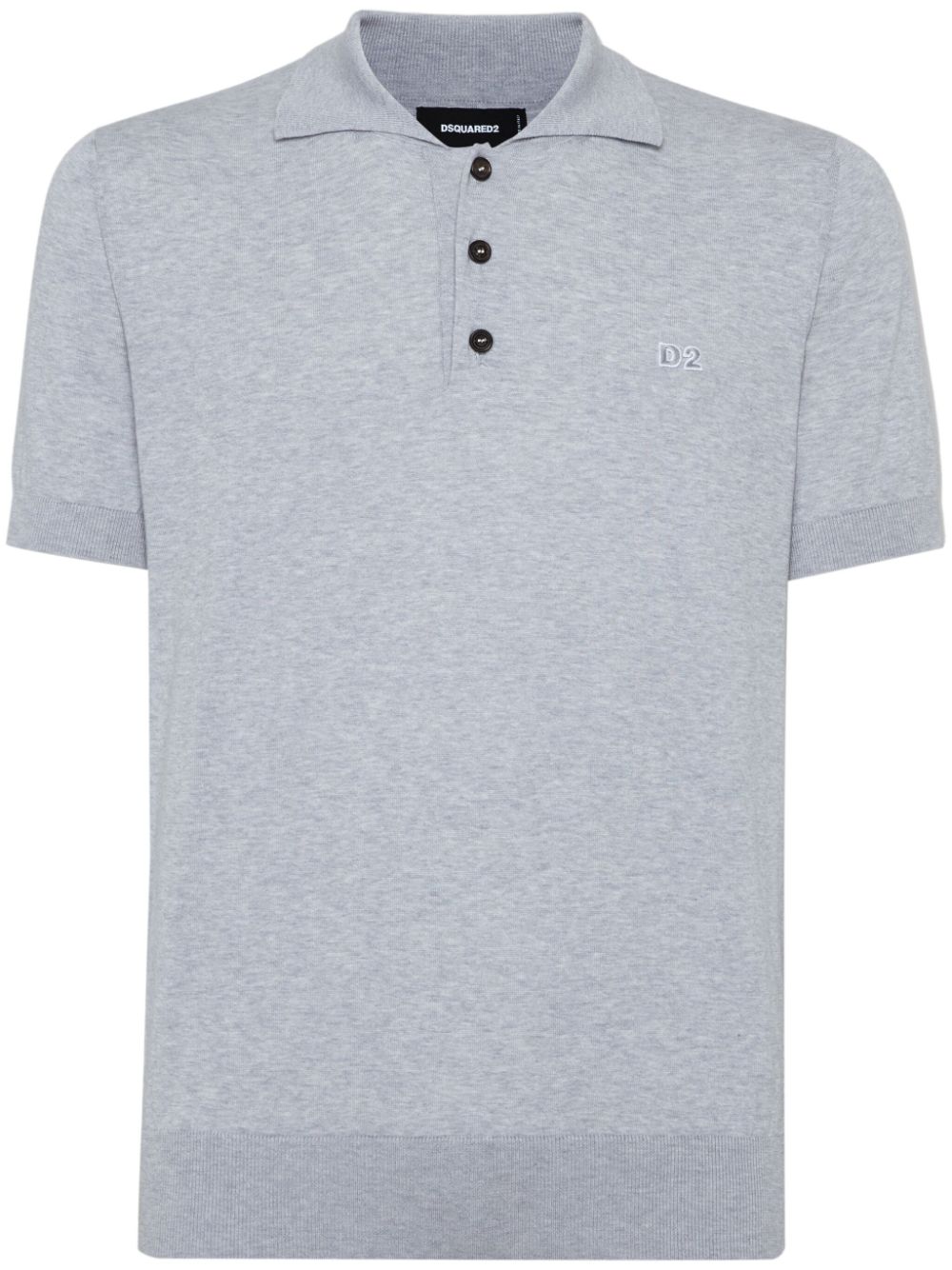 D2 polo shirt - Grey