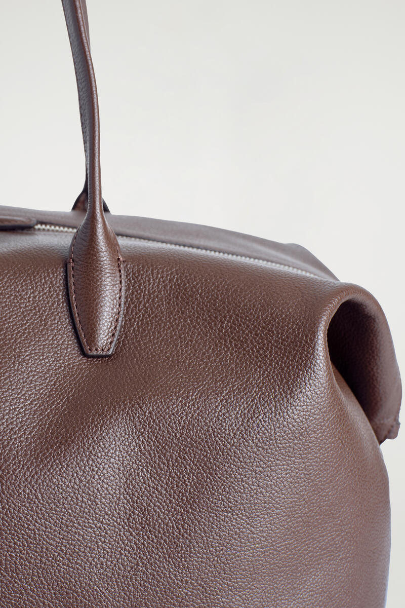 Frieze Bowling Bag - Leather