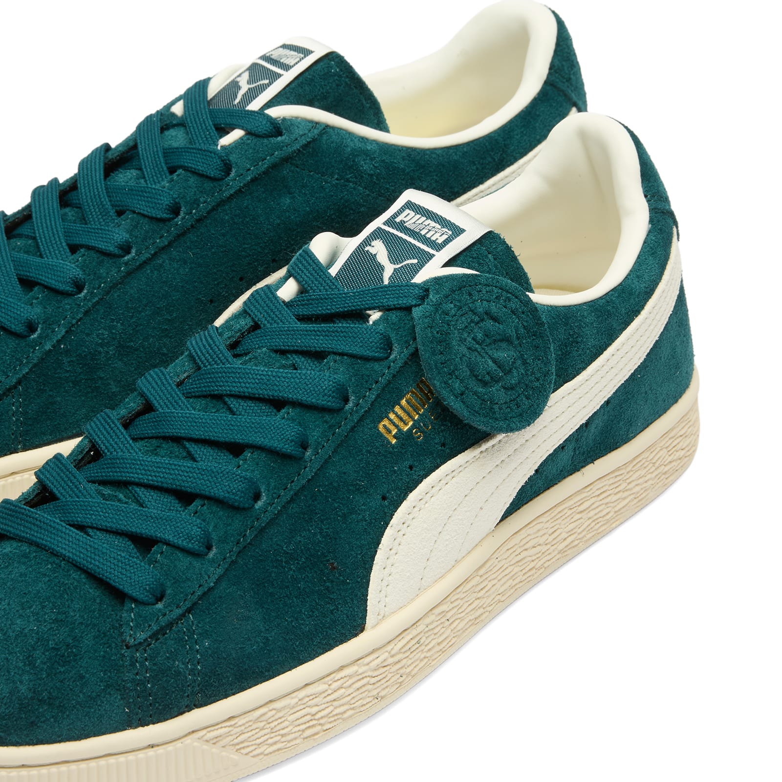 Suede Charles F. Stead IV Sneaker Persian Blue/White