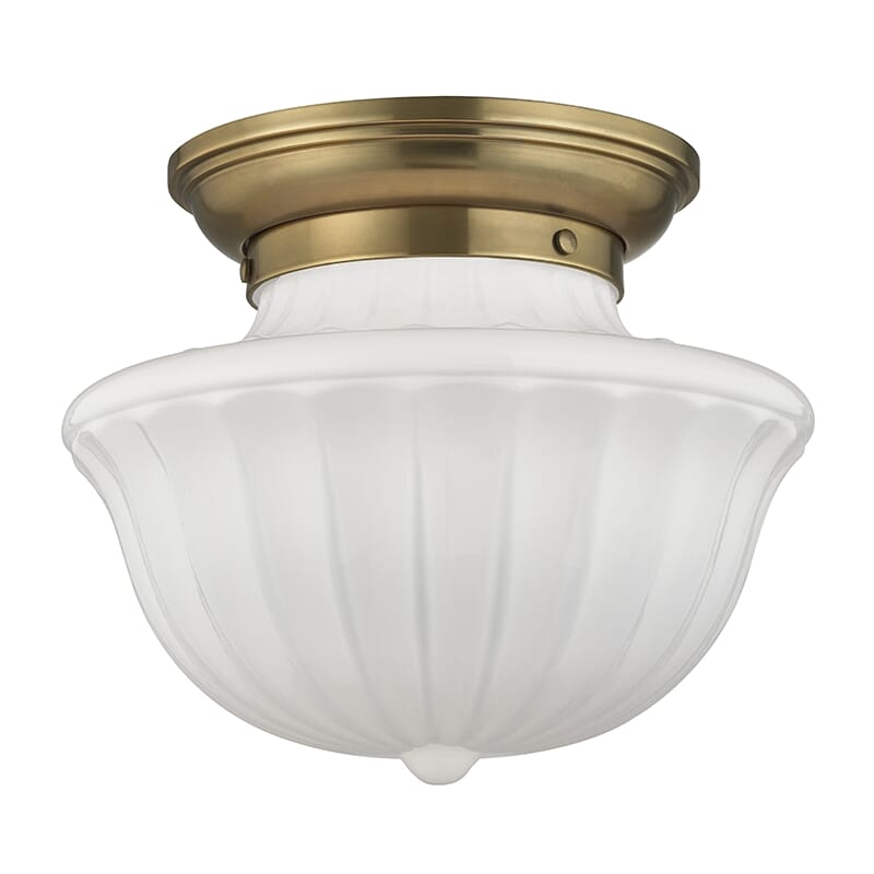 Dutchess Ceiling Light in Aged Bra