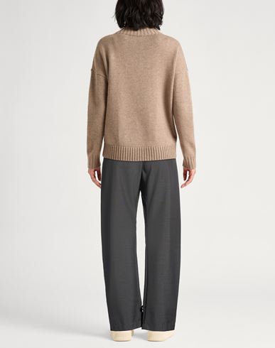 Woman Pants Charcoal Size 2 Polyester, Wool
