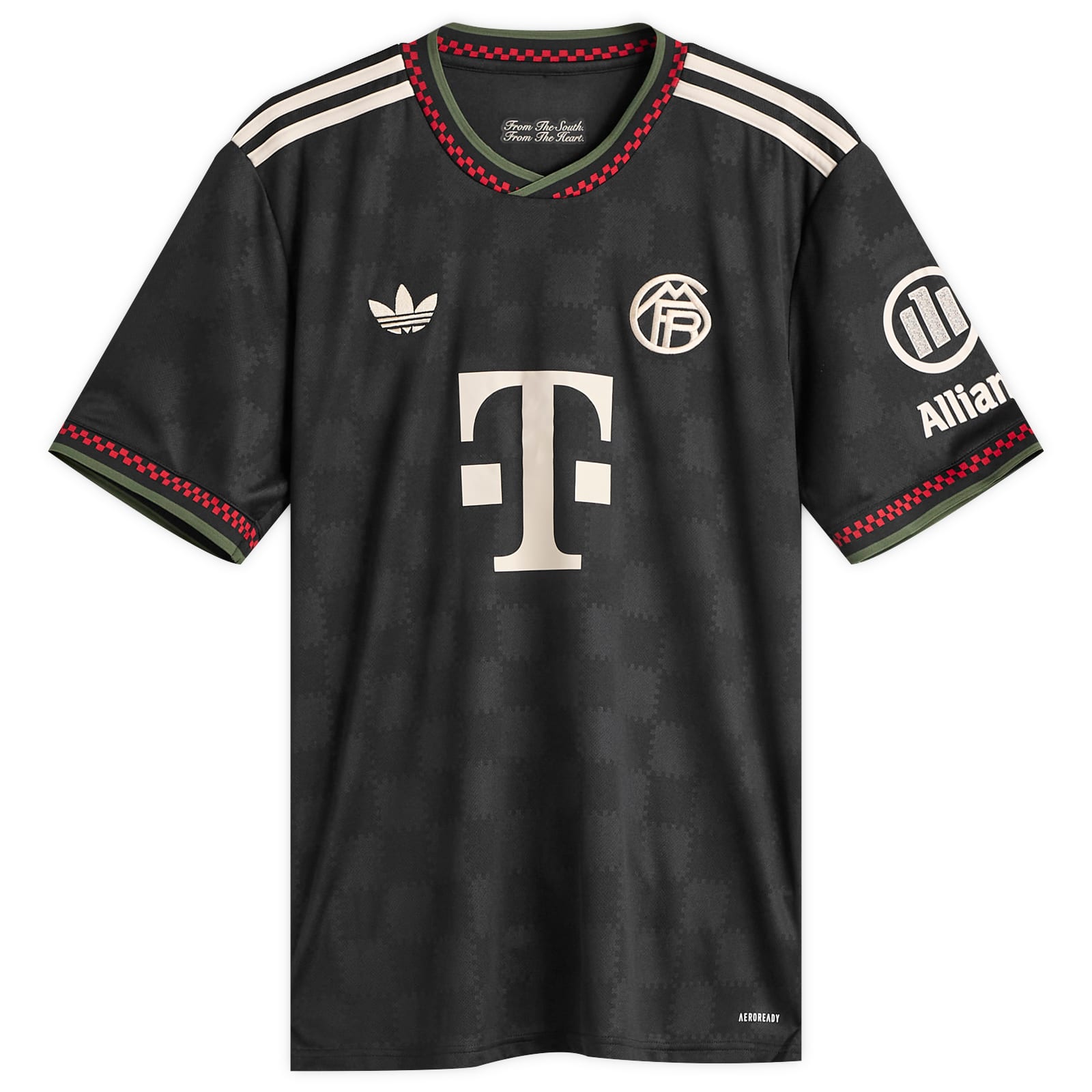 Men's FC Bayern 2025/2026 Third Jersey Top in Black