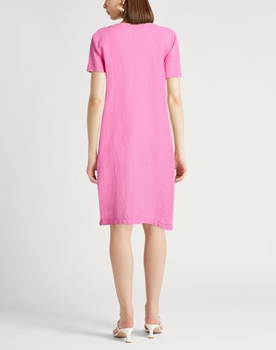 Woman Mini dress Fuchsia Size 6 Linen