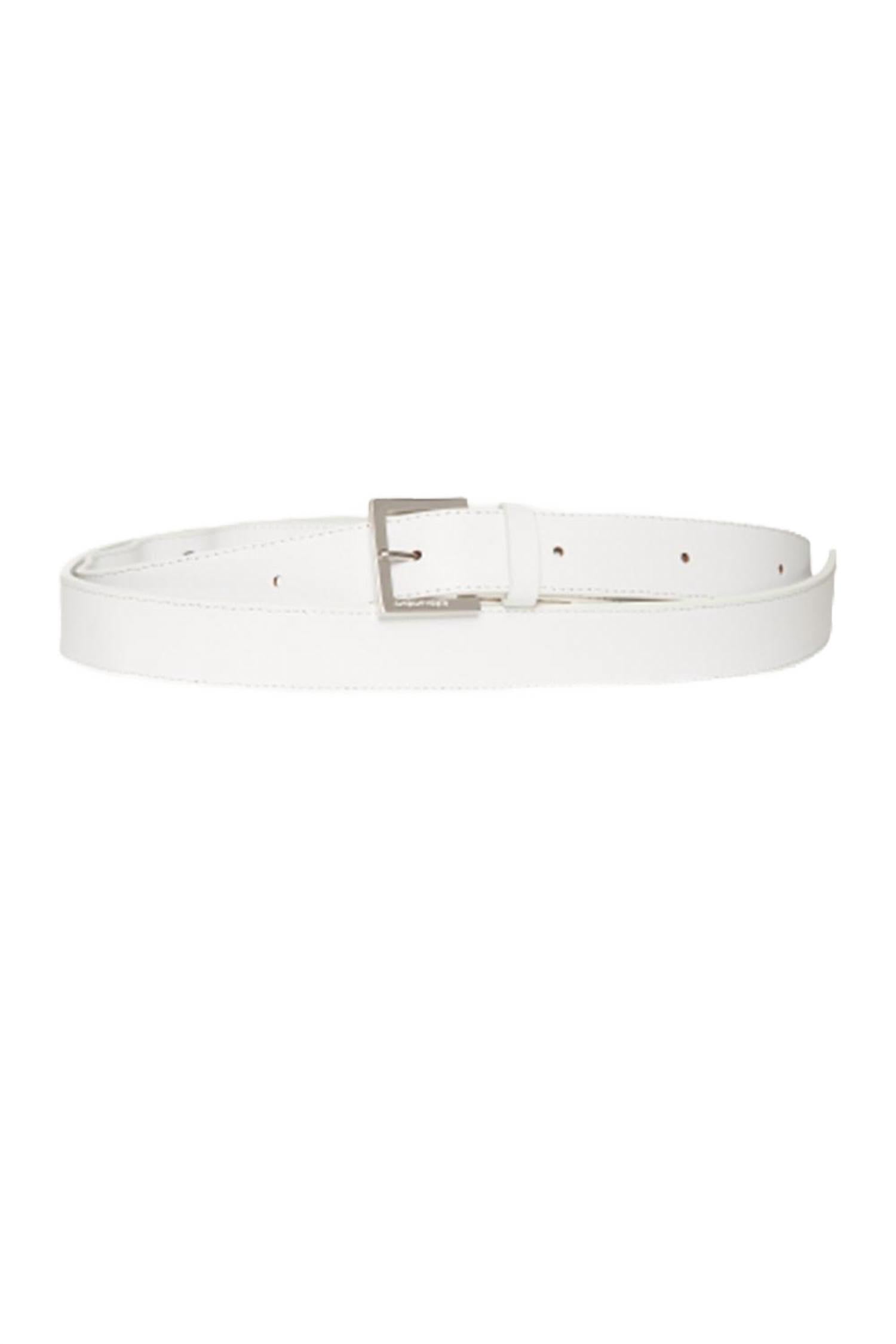 Belt In White