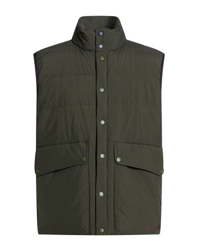 Man Vest Military green Size XXL Recycled nylon