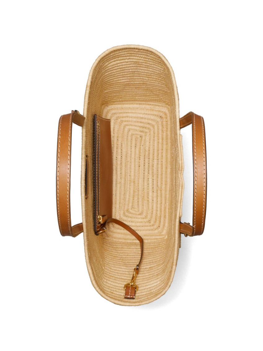 Ella Small Straw Tote Bag