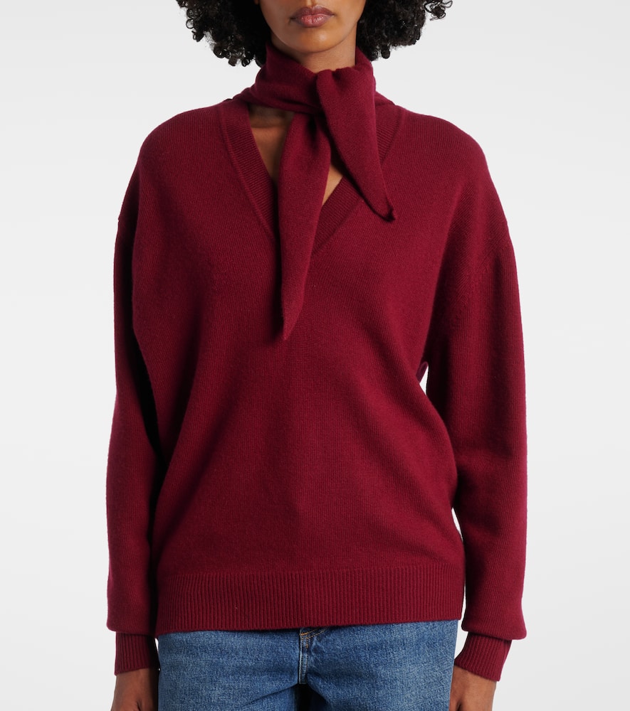 Wool and cashmere sweater