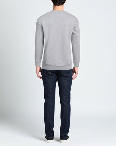 Man Sweatshirt Grey Size L Cotton