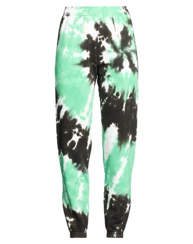 Woman Pants Light green Size XS Cotton