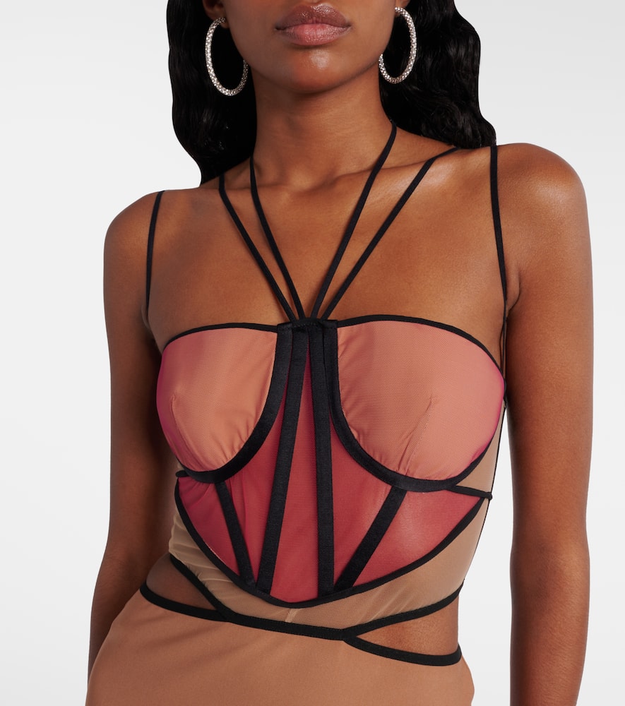Nensi Dojaka Leila bustier gown
