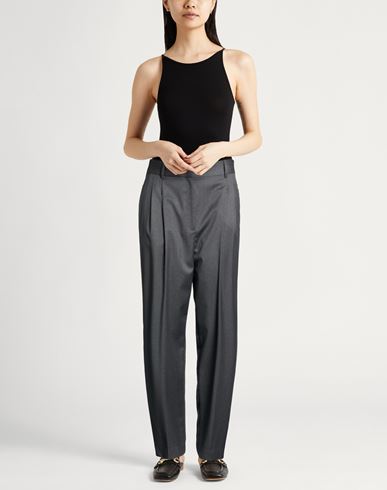 Woman Pants Charcoal Size 12 Virgin Wool