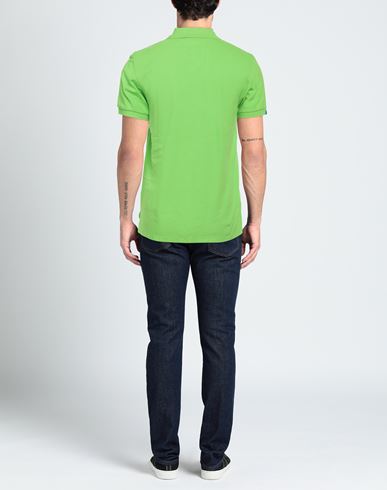 Man Polo shirt Light green Size 3XL Cotton
