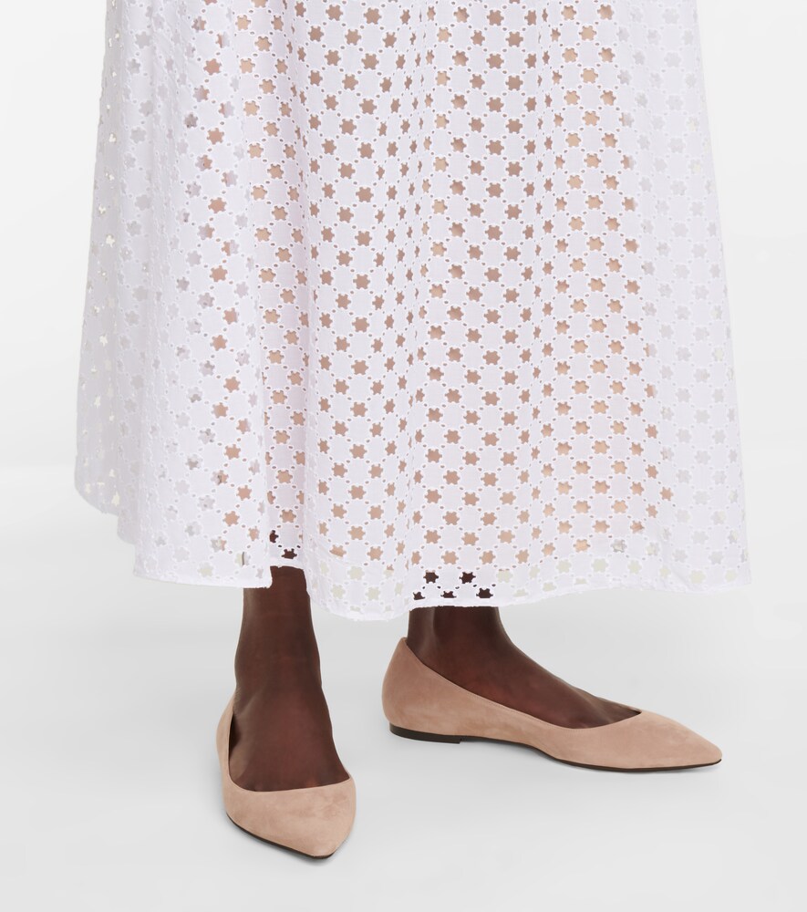 Romy suede ballet flats