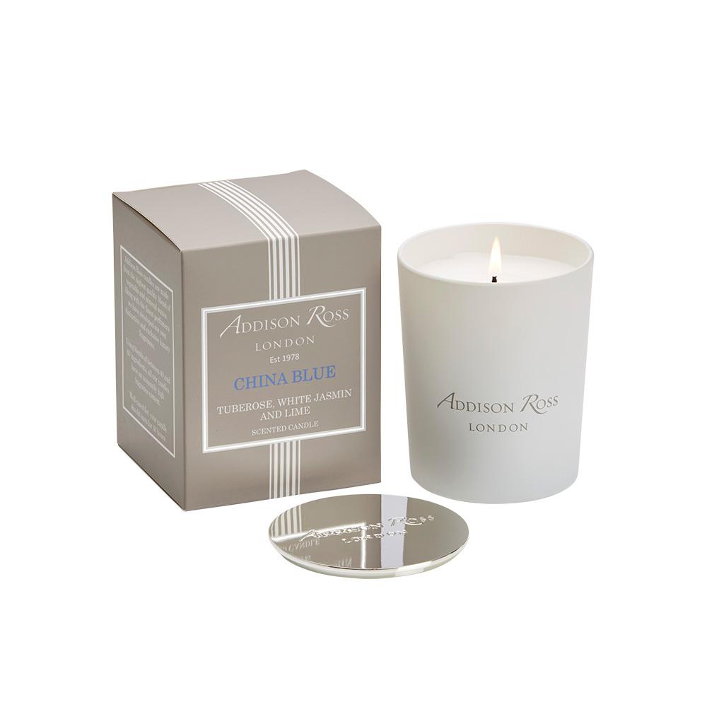 China Blue Scented Candle