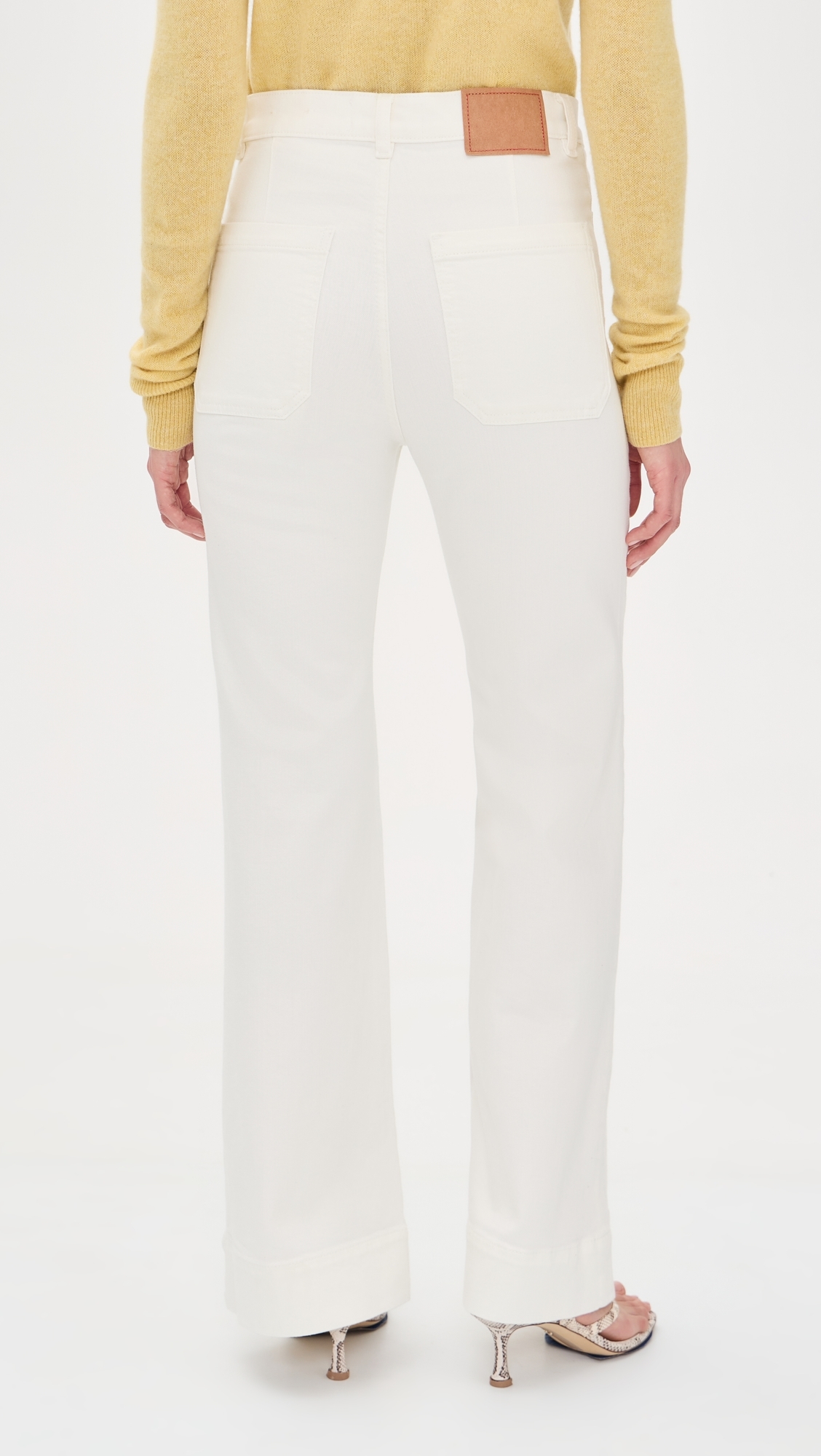 St Monica Jeans Natural White