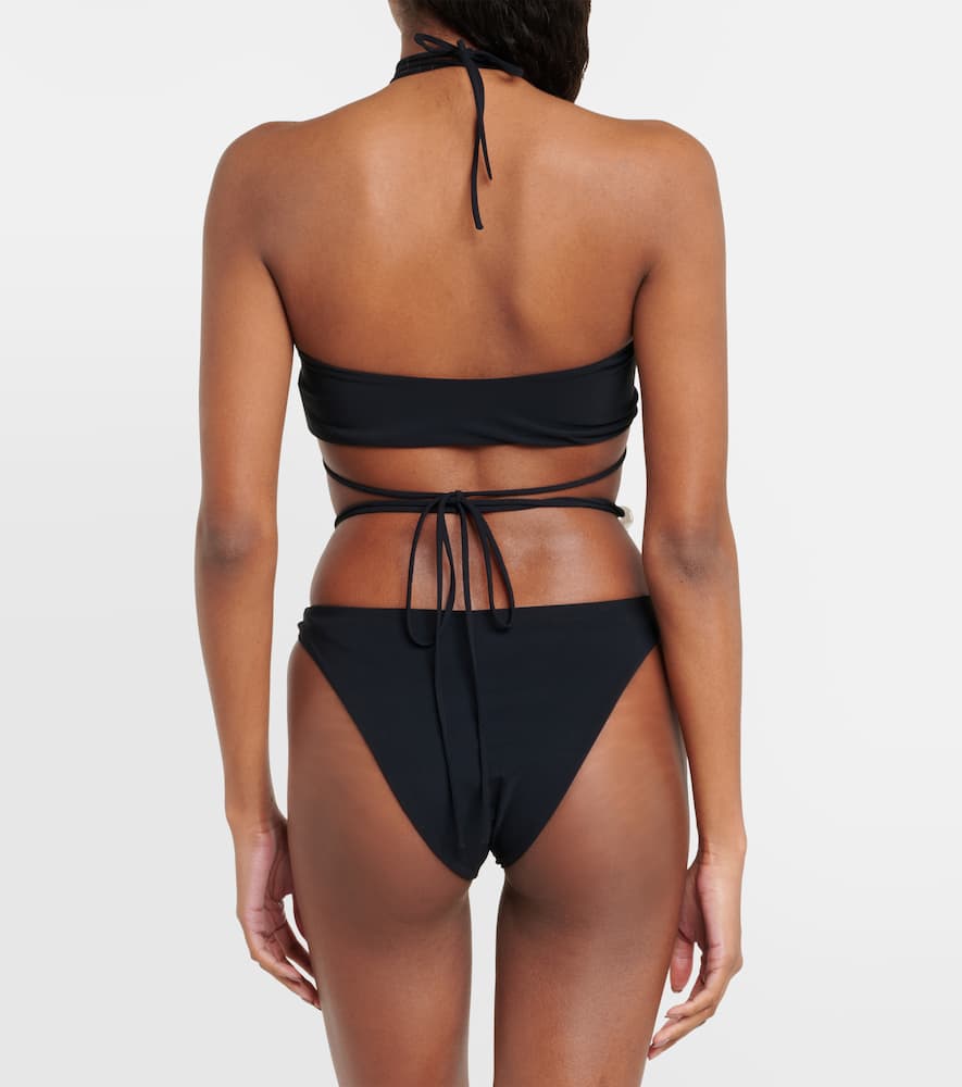 Beaded bikini bottoms