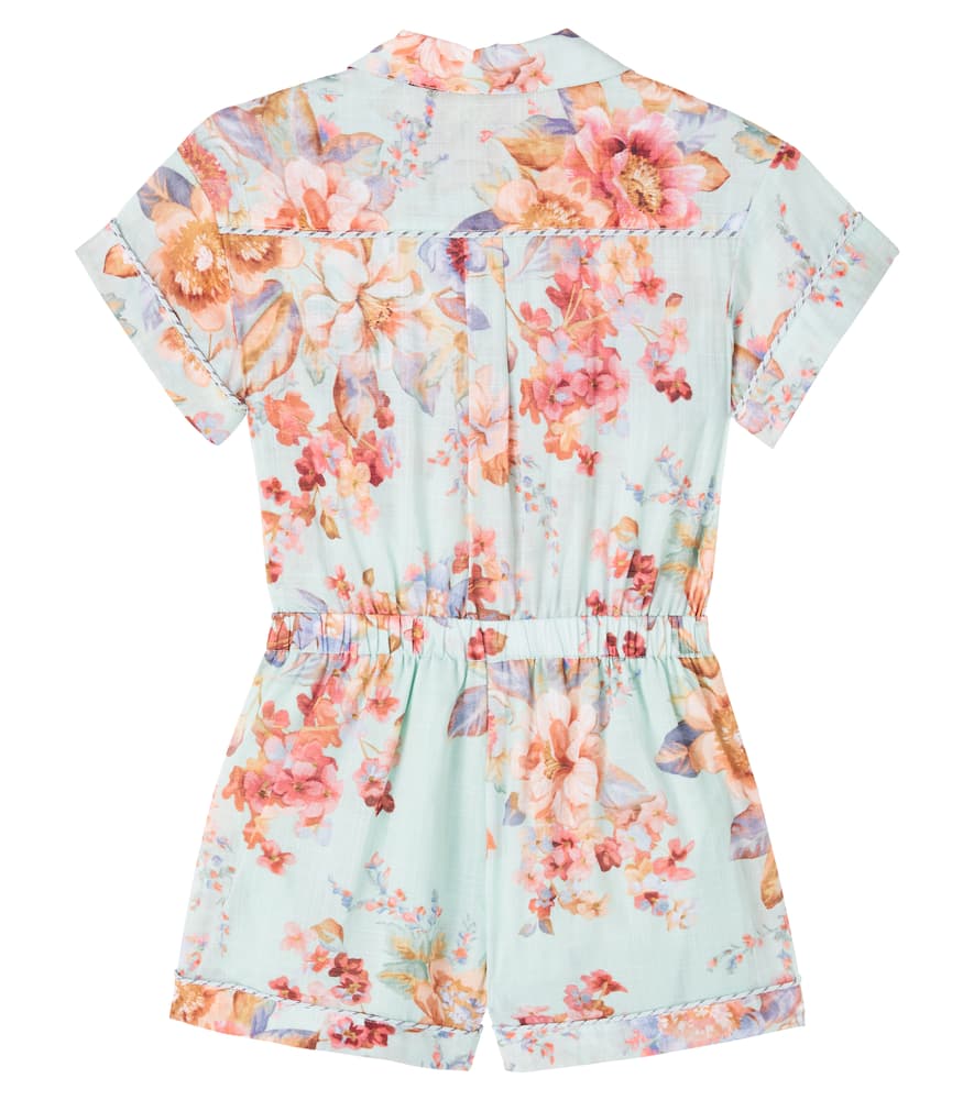 Awaken floral cotton romper