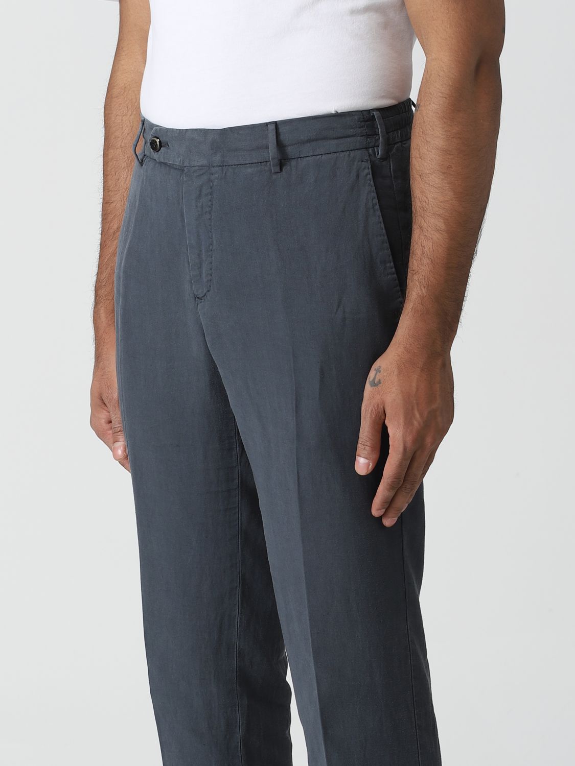 Pants Men color Navy