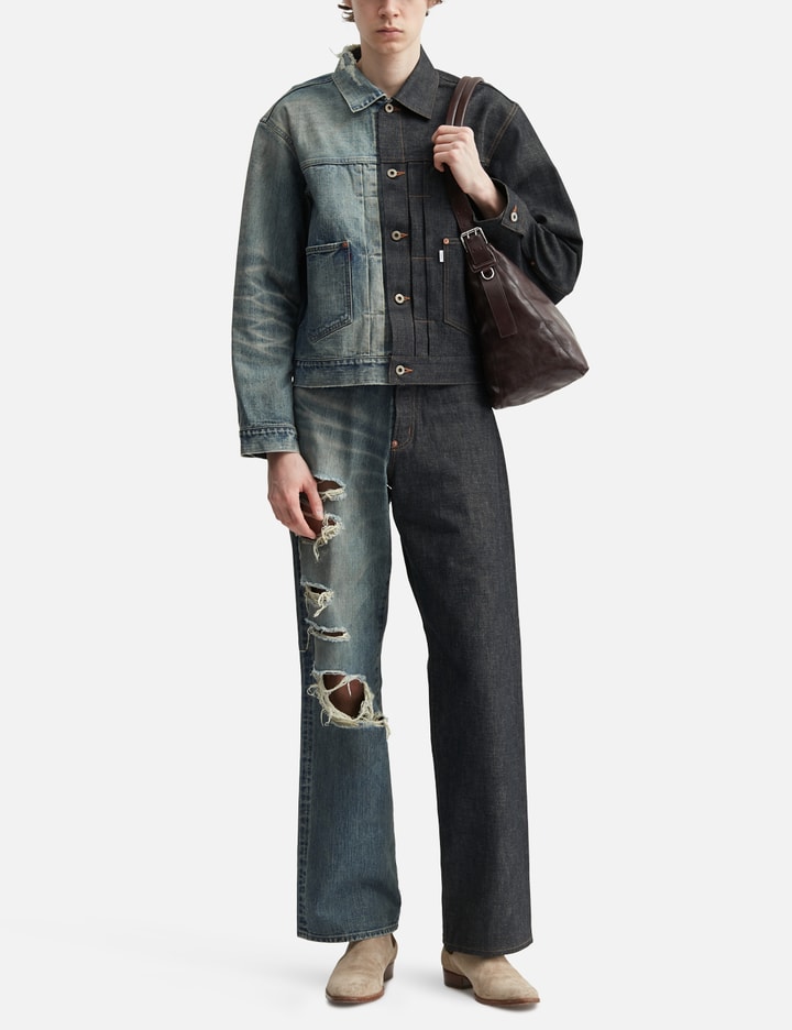 Half Aged Modern Denim Reguler Cut