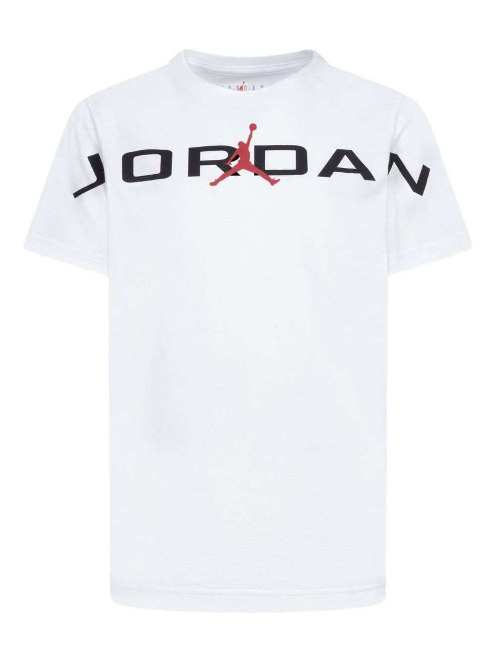 Jordan Kids logo-print T-shirt - White