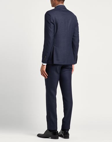 Man Suit Navy Size 36 Polyester, Wool