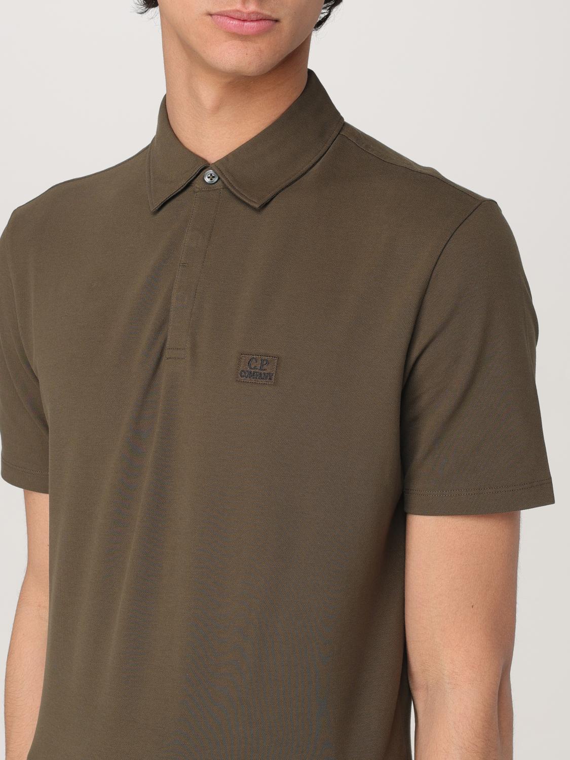 Polo Shirt Men color Green