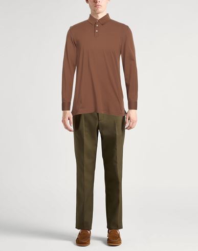 Man Polo shirt Brown