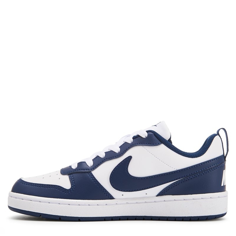 Kids' Court Borough Recraft Low Top Sneaker Big Kid Shoes (Navy/White)