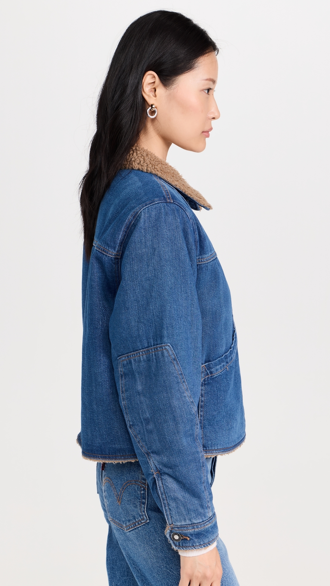 The Bridget Crop Jacket Concord