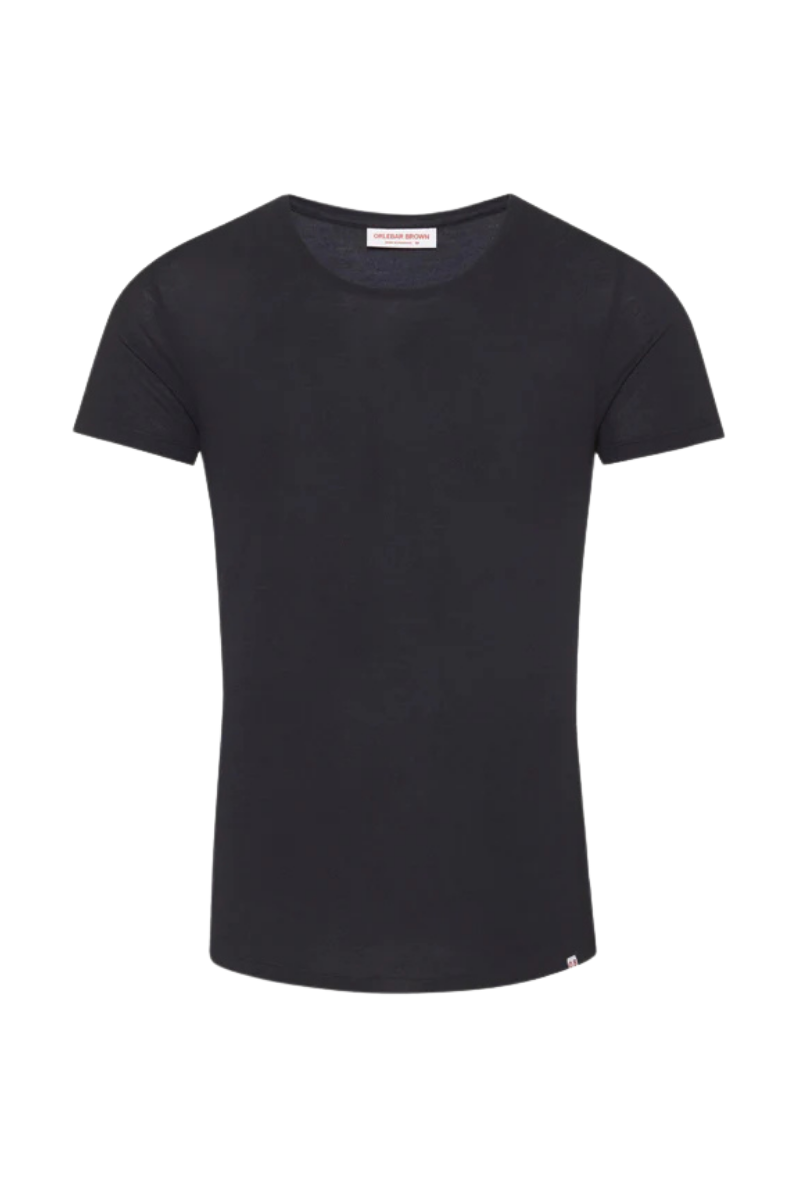 Cashmere-Blend T-shirt — Black