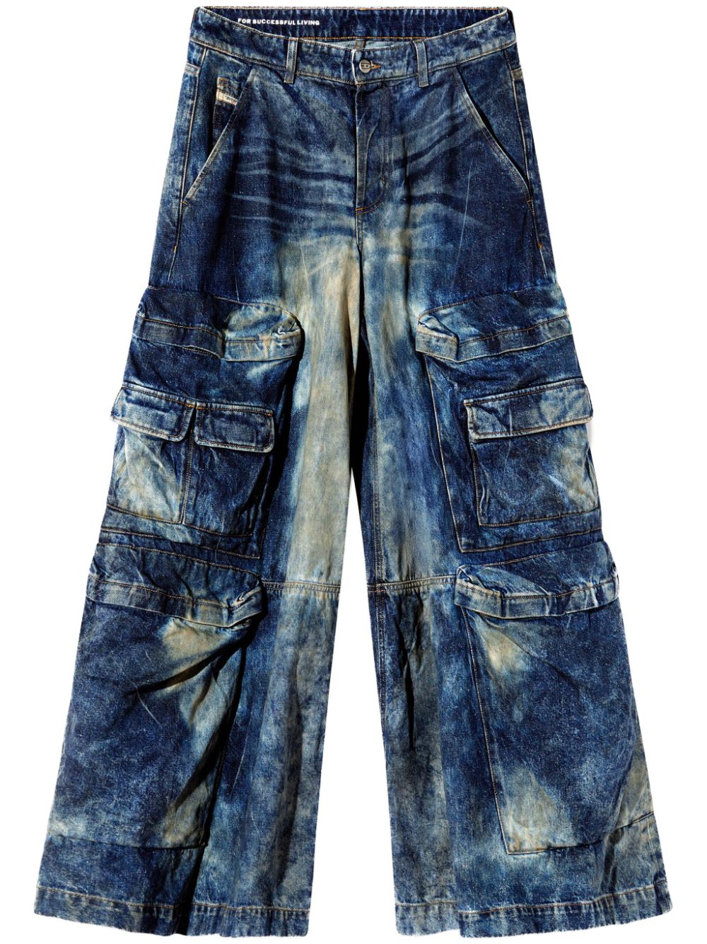 X Damiano David D-Giappo jeans - Blue